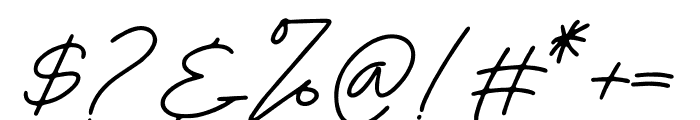 Britties Signature Font OTHER CHARS