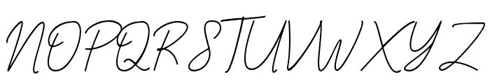 Brittney Signature Font UPPERCASE