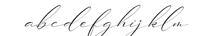 Brittney Style Italic Font LOWERCASE