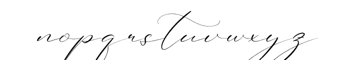 Brittney Style Italic Font LOWERCASE