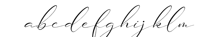 Brittney Style Font LOWERCASE