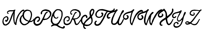 Broadley-Script Font UPPERCASE