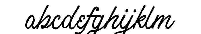 Broadley-Script Font LOWERCASE