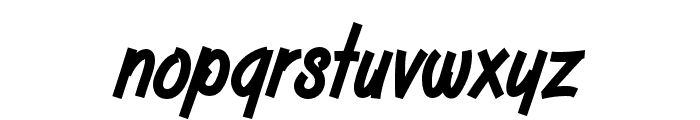 Broadster Font LOWERCASE