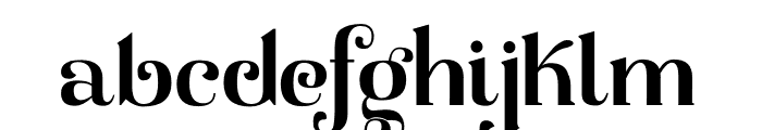 Broadway Serif 03 Font LOWERCASE