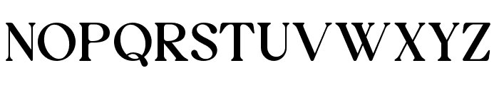 Brocho Regular Font UPPERCASE