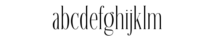 Broema Regular Font LOWERCASE