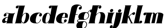 Broggitto-Italic Font LOWERCASE