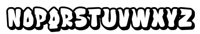 Brogles-Extrude Font LOWERCASE