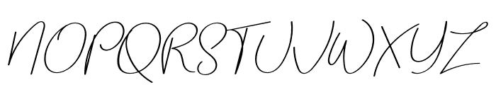 Brogllin-Italic Font UPPERCASE