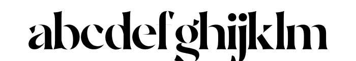 Brogte Font LOWERCASE