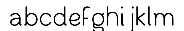 Brogun Display Typeface Medium Font LOWERCASE