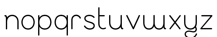 Brogun Display Typeface Regular Font LOWERCASE