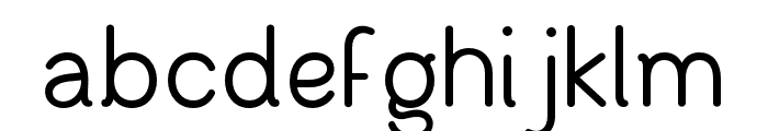 Brogun Display Typeface SemiBold Font LOWERCASE
