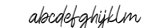 Brokllyng-Regular Font LOWERCASE