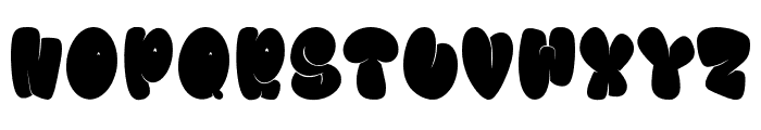 BrollieRegular Font UPPERCASE