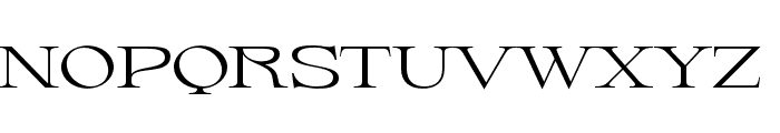 Broman Regular Font UPPERCASE