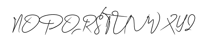 Bromeo Signature Font UPPERCASE