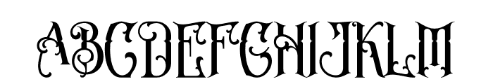 Brometalic Font UPPERCASE