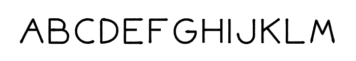 Bromoto Font LOWERCASE