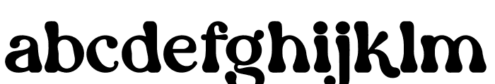 Bronest Font LOWERCASE