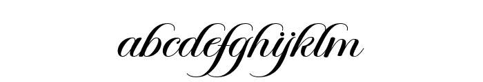 Brongham Script Font LOWERCASE