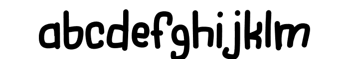 Brono Regular Font LOWERCASE