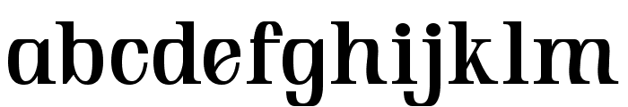 Bronsul Font LOWERCASE