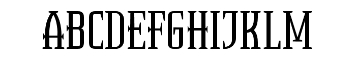 Bronte Regular Font LOWERCASE