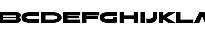 Brontiq Font UPPERCASE