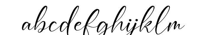 Bronzite Marble Font LOWERCASE