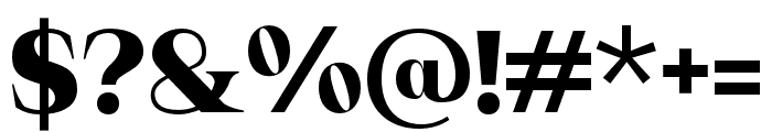 Brooklyn-Black Font OTHER CHARS