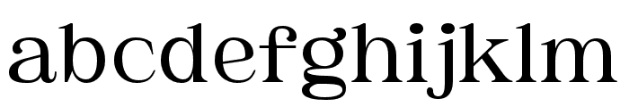Brooklyn-Regular Font LOWERCASE