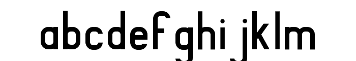 BrooklynTypeface Regular Font LOWERCASE