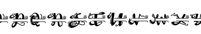 Broolia Monograms Font LOWERCASE