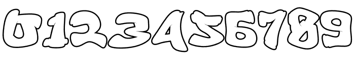Bropz Outline Outline Font OTHER CHARS