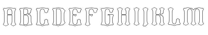 BrosSignage-Inline Font UPPERCASE
