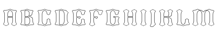 BrosSignage-Inline Font LOWERCASE