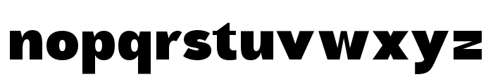 Brosko Black Font LOWERCASE