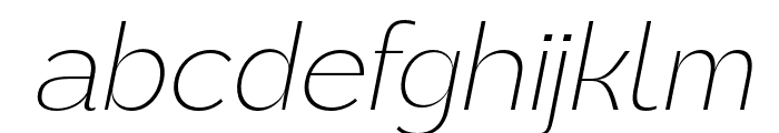 Brosko-ExtraLightItalic FONT