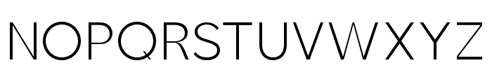 Brosko Light Font UPPERCASE