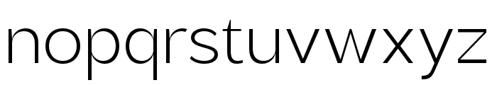 Brosko Light Font LOWERCASE