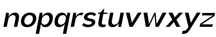 Brosko Medium Italic Font LOWERCASE