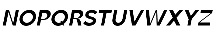 Brosko SemiBold Italic Font UPPERCASE