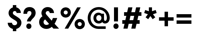 Brosqua-Bold Font OTHER CHARS