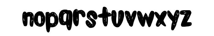 Brother Scribble Regular Font LOWERCASE