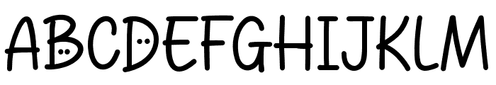 BrotherPigRegular Font UPPERCASE