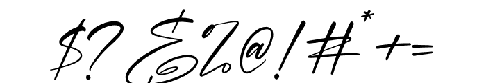 Brotherdam Signature Font OTHER CHARS