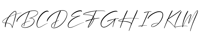 Brotherdam Signature Font UPPERCASE