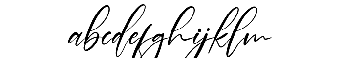 Brotherdam Signature Font LOWERCASE